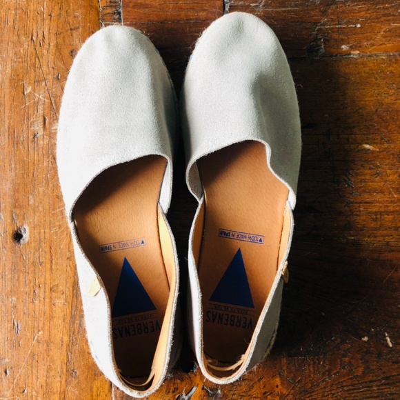 Verbena Carmen suede espadrilles piedra (stone) US10 EU41 - Picture 4 of 4